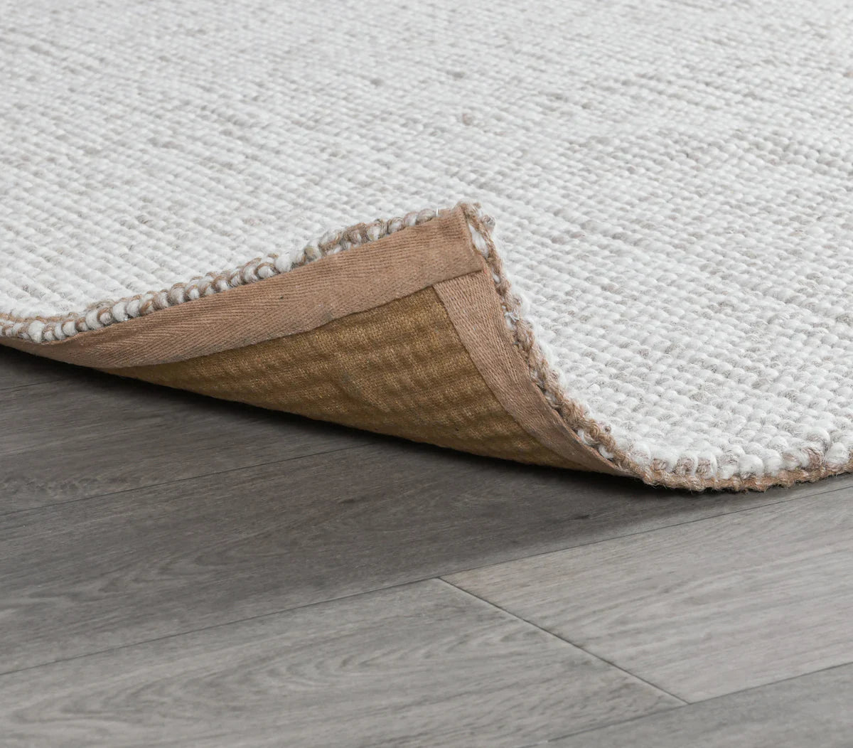 CDH Jute/Wool Natural/Ivory Rug 5x8